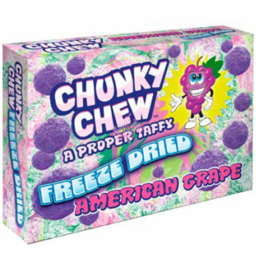 Chunky Chew American Grape Freeze Dried 40g - Case