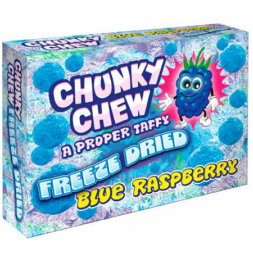 Chunky Chew Blue Raspberry Freeze Dried 40g - 12ct