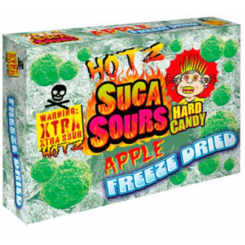 Suga Sours Hotz Apple Freeze Dried 40g - 12ct