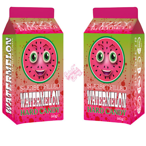 Fizzy Sherbets Watermelon 140g - 12ct