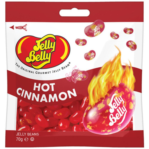 Jelly Belly Hot Cinnamon Jelly Beans 70g - 12ct