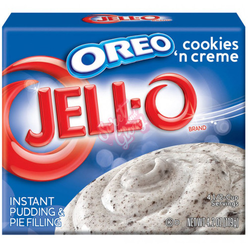Jell-O Instant Pudding Oreo Cookies & Cream 119g - 24ct