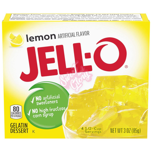 Jell-O Lemon 85g - 24ct