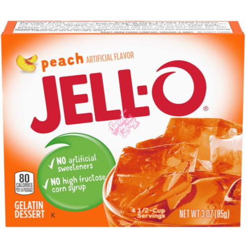 Jell-O Peach 85g - 24ct