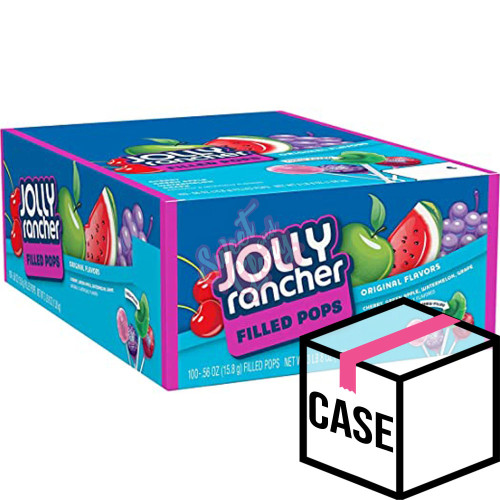 Jolly Rancher Filled Pops 1.57kg 100ct- Case