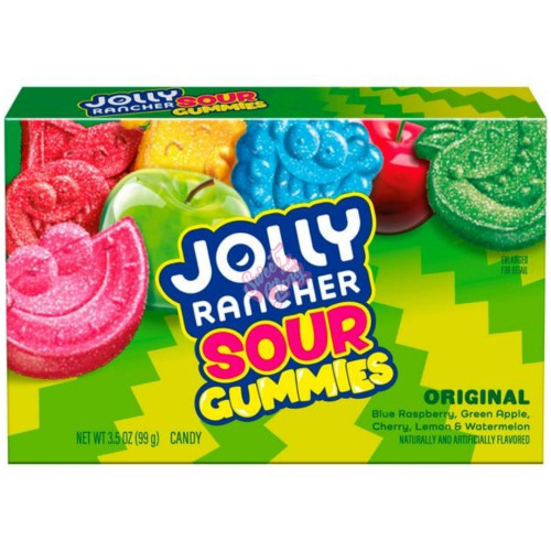 Jolly Rancher Sour Gummies Theatre 99g - 11ct