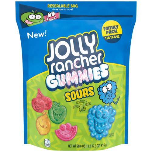 Jolly Rancher Gummies Sour 816g - 6ct