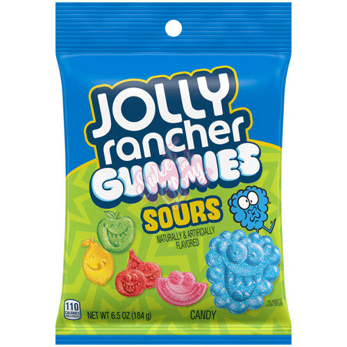 Jolly Rancher Gummies Sours 184g - 12ct