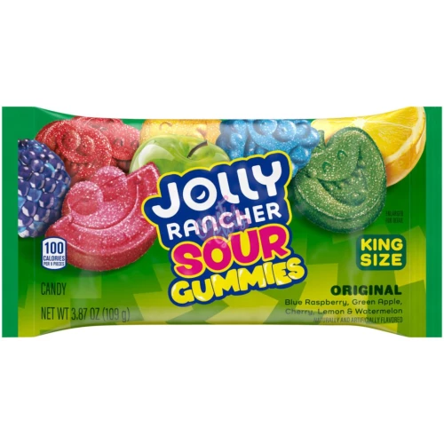 Jolly Rancher Sour Gummies King Size 110g - 12ct