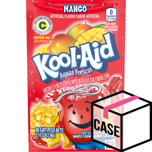 Kool Aid Unsweetened Mango 3.9g - Case