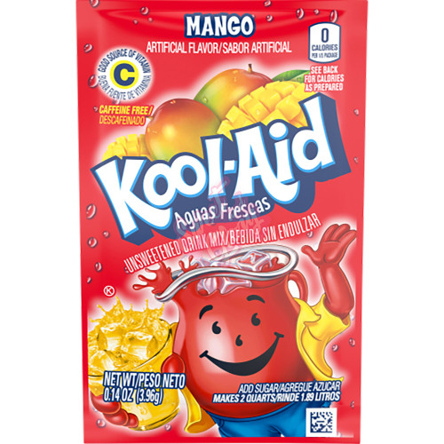 Kool Aid Unsweetened Mango 3.9g - 48ct
