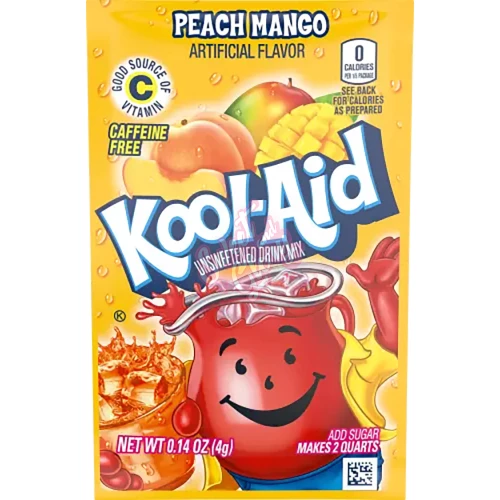 Kool Aid Unsweetened Peach - Mango 4g - 48ct