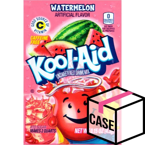 Kool Aid Unsweetened Watermelon 4.3g - Case