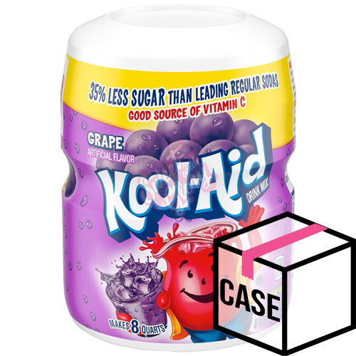 Kool Aid Sweetened Grape 538g - Case