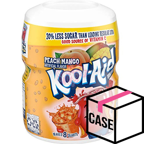 Kool Aid Sweetened Peach Mango 538g - Case