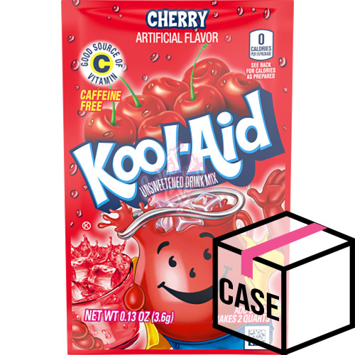 Kool Aid Unsweetened Cherry 6g - Case
