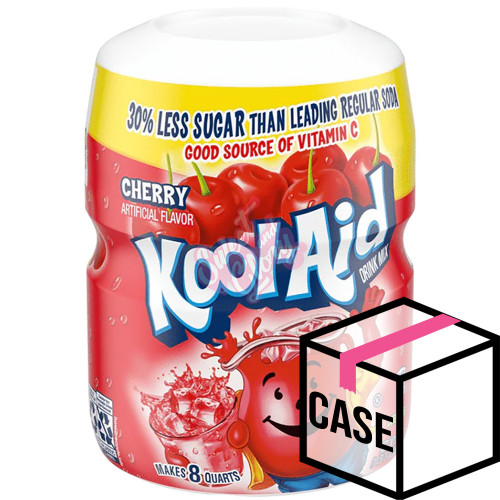 Kool Aid Sweetened Cherry 538g - Case