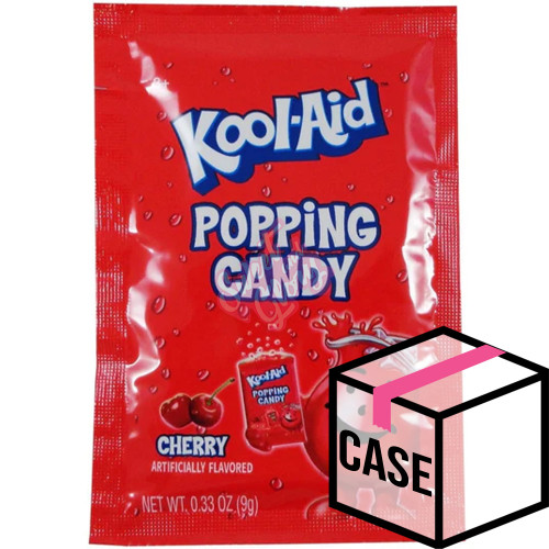 Kool Aid Popping Candy Cherry 9g - Case