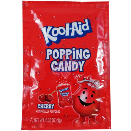 Kool Aid Popping Candy Cherry 9g - 20ct