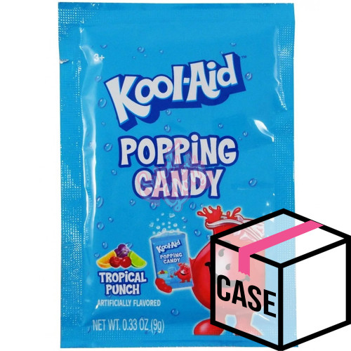 Kool Aid Popping Candy Tropical Punch 9g - Case