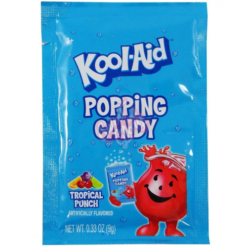 Kool Aid Popping Candy Tropical Punch 9g - 20ct