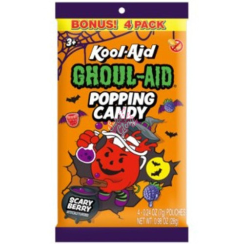 Ghoul-Aid Popping Candy Scary Berry 28g - 12ct