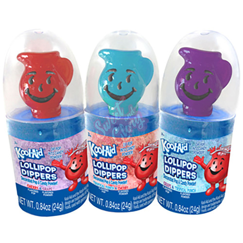 Kool Aid Lollipop Dippers 24g - 12ct