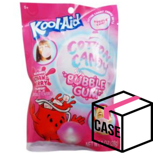 Kool-Aid Cotton Candy Bubblegum 28g - Case