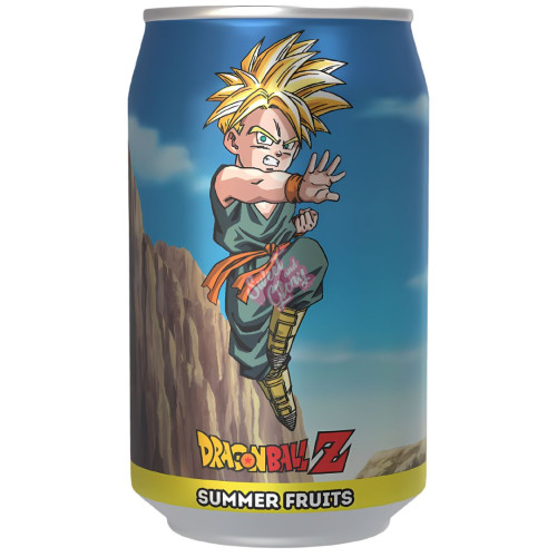 Kawaji Dragonball Z Trunks Summer Fruits Soda 330ml - 12ct