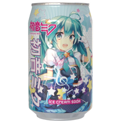 Kawaji Hatsune Miku Ice Cream Soda 330ml - 12ct