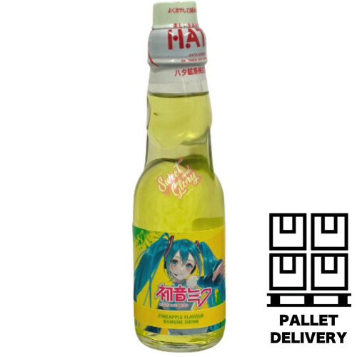 Kawaji Hatsune Miku Pineapple Ramune Soda 200ml - 30ct
