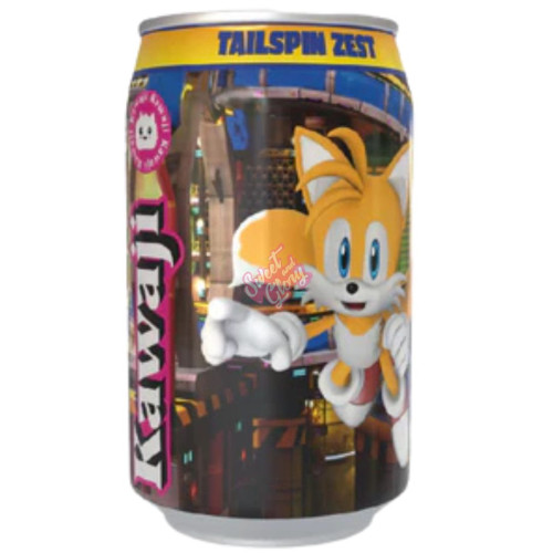Sonic the Hedgehog Tailspin Zest Orange Soda 330ml - 12ct