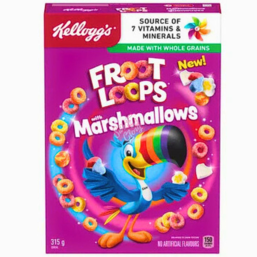 Kellogg's Froot Loops with Marshmallows (CAN) 315g - 12ct