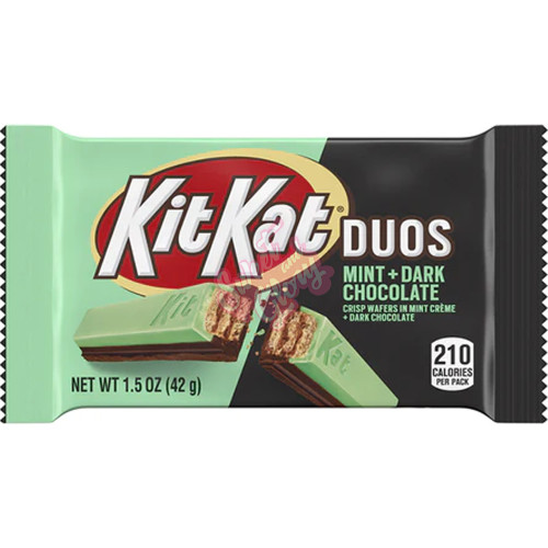 Kit Kat Duo's Mint & Dark Chocolate 42g - 24ct