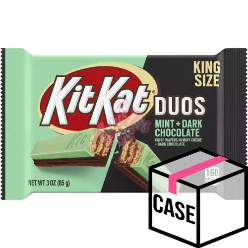 Kit Kat King Size Duo's Mint & Dark Chocolate 85g - Case