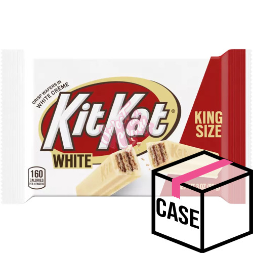 Kit Kat King Size White Chocolate 85g - Case