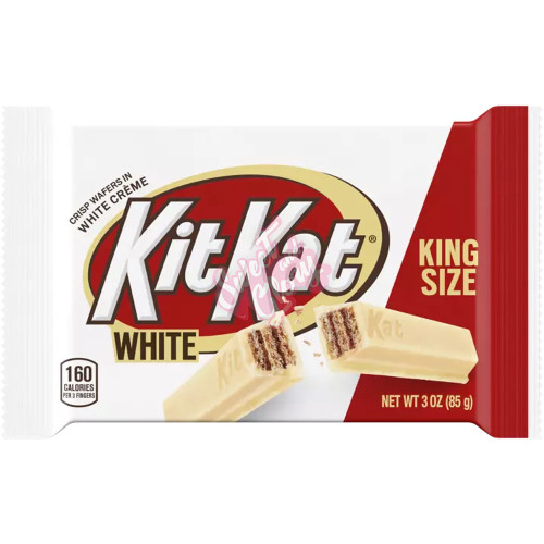 Kit Kat King Size White Chocolate 85g - 24ct