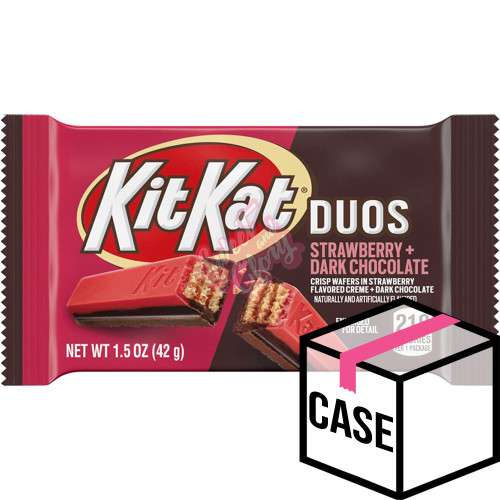 Kit Kat Duo's Strawberry & Dark Chocolate 42g - Case