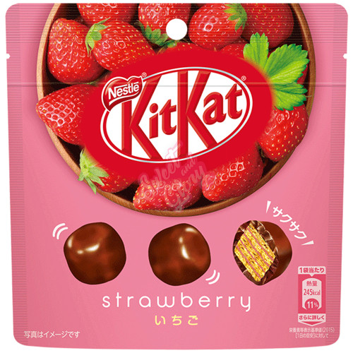 Kit Kat Bites Strawberry (Japan) 45g - 10ct
