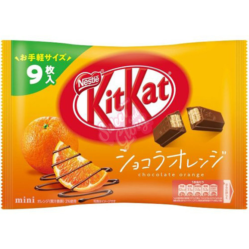 Kit Kat Mini Chocolate Orange 9pc (Japan) 104g - 12ct