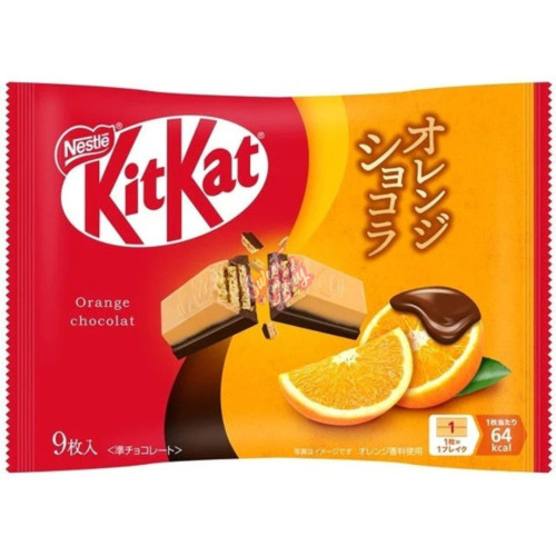 Kit Kat Mini Chocolate Orange 9pc (Japan) 104g - 12ct