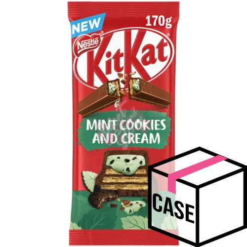 Kit Kat Mint Cookies and Cream AUS 170g - Case