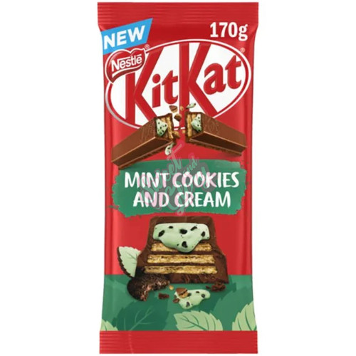 Kit Kat Mint Cookies and Cream AUS 170g - 13ct