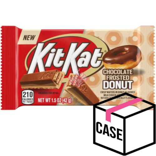 Kit Kat Chocolate Frosted Donut 42g - Case