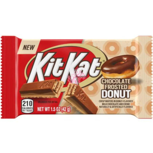 Kit Kat Chocolate Frosted Donut 42g - 24ct