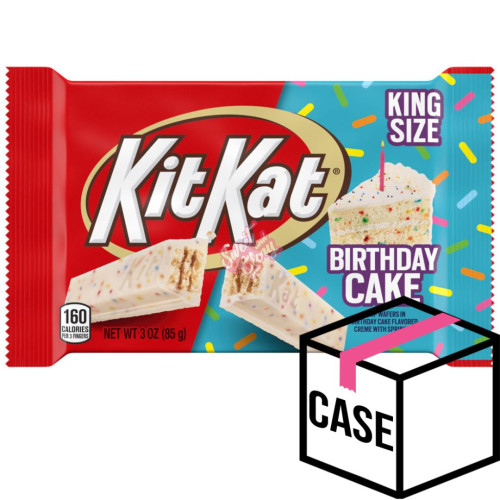 Kit Kat Birthday Cake King Size 85g - Case