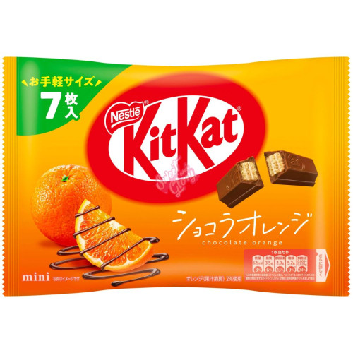 Kit Kat Mini Chocolate Orange 7pc (Japan) 81g - 6ct