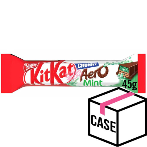 Kit Kat Chunky Aero Mint AUS 45g - Case