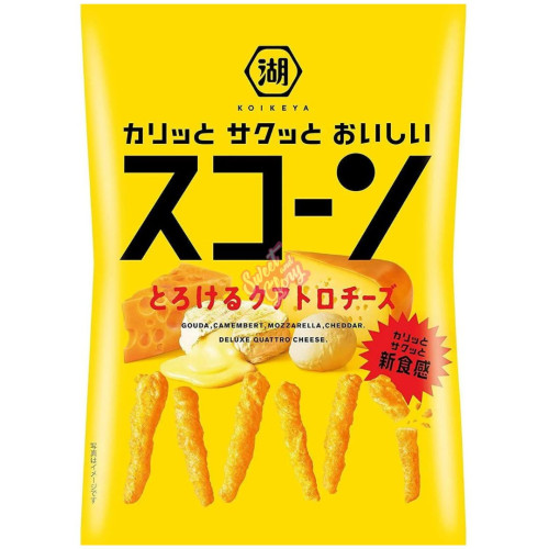 Koikeya Quattro Cheese (Japan) 78g - 12ct