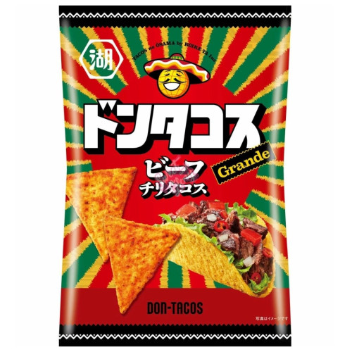 Koikeya Corn Chips Beef & Chili (Japan) 57g - 12ct